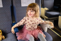 Excited to finally be in the train!